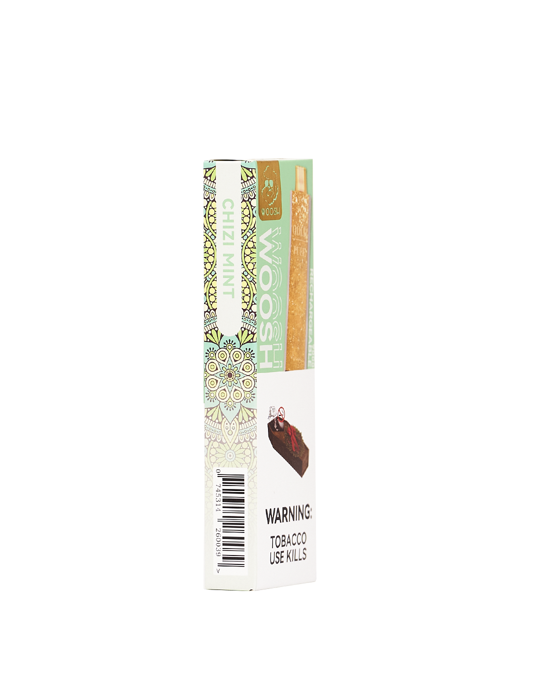 Woosh®️ GOLD - Chizi Mint 9,000 Puffs Rechargeable Vape