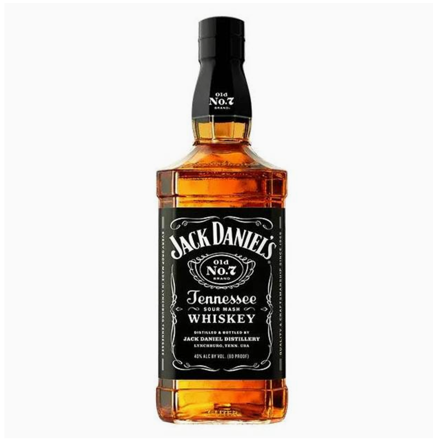 Jack Daniels Old No.7 Whiskey 1L