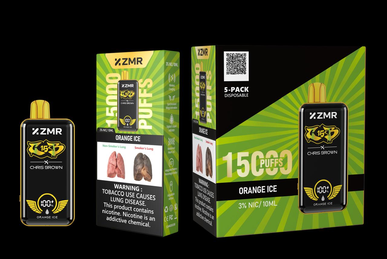 ZMR 15,000 puffs - Orange Ice