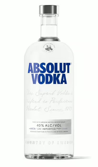 Absolut Vodka Clear - 1L