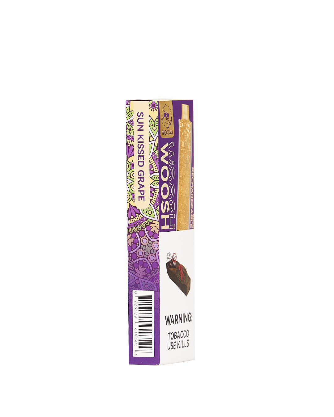 Woosh®️ GOLD - Sun Kissed Grape 9,000 Puffs Rechargeable Vape