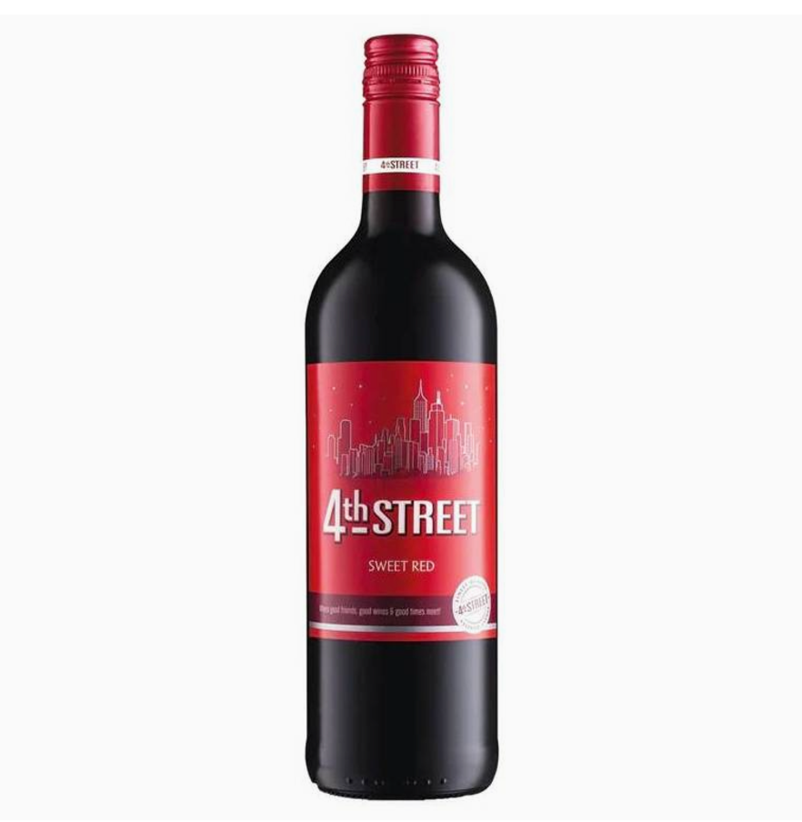 4th Street Red Wine - 750ml
