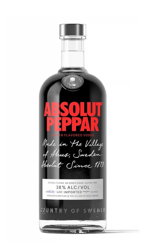 Absolut Peppar Vodka - 750ml