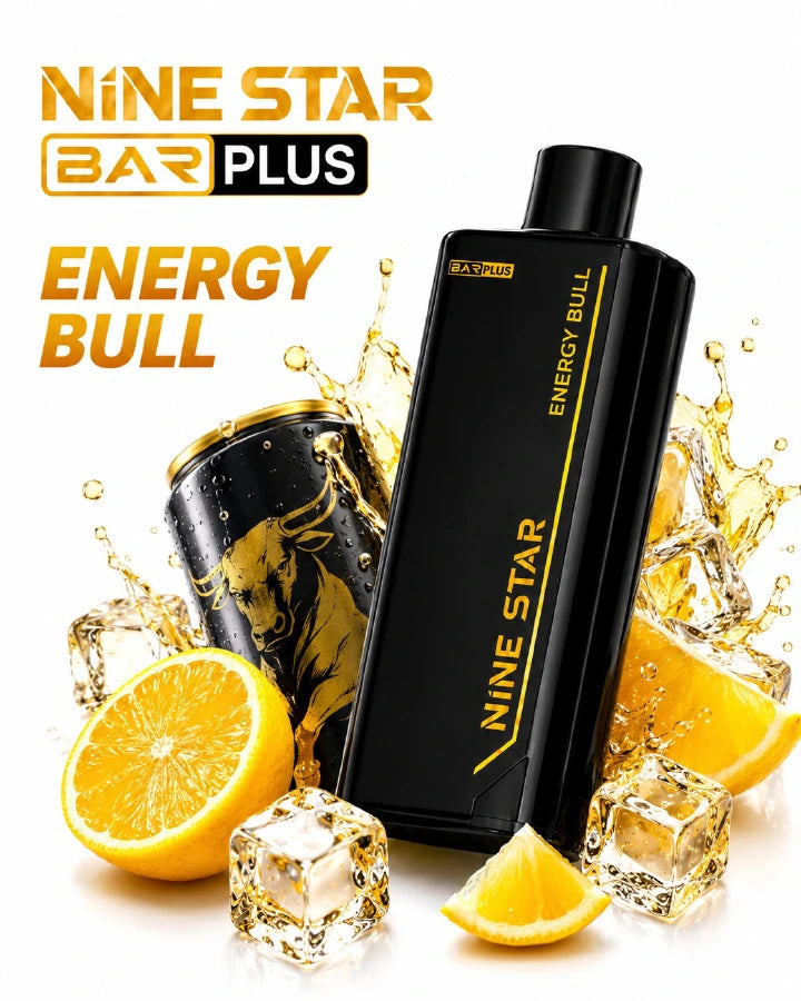 Nine Star Plus - Energy Bull Ice 20K Puffs KIT