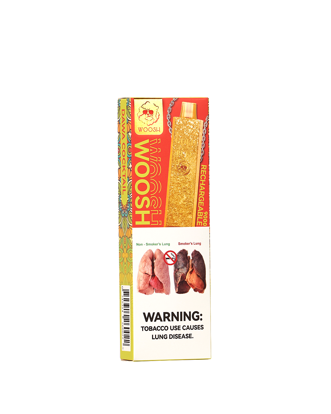 Woosh®️ GOLD - Dawa Cocktail 9,000 Puffs Rechargeable Vape