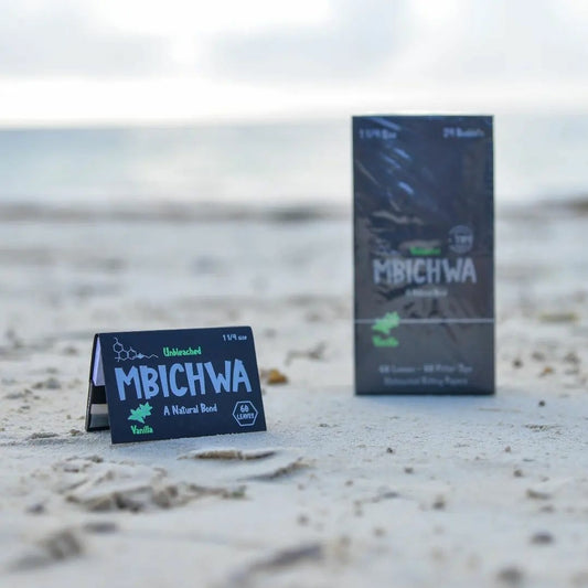 Mbichwa 1 1/4 vanilla rolling paper - 60pcs