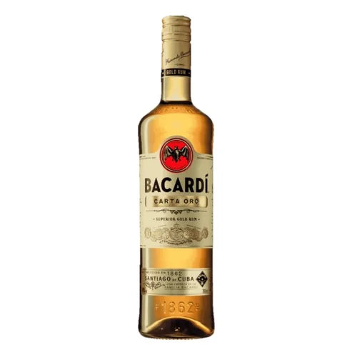 Bacardi Carta Oro Rum 1L