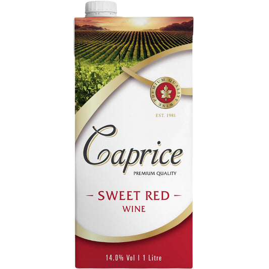 Caprice Sweet Red Table Wine 1L