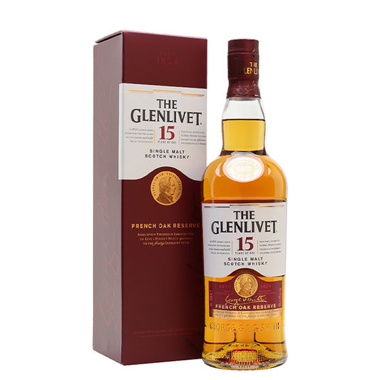 The Glenlivet 15 yrs Single Malt Whiskey - 700ml