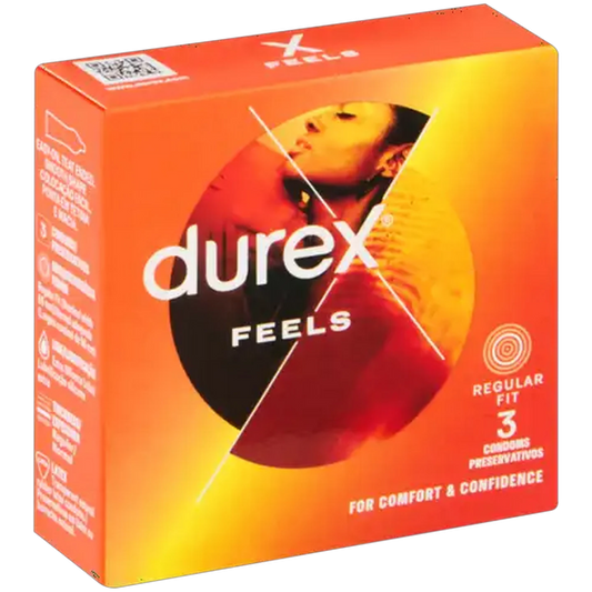 DUREX Feels 3-Pack Condoms
