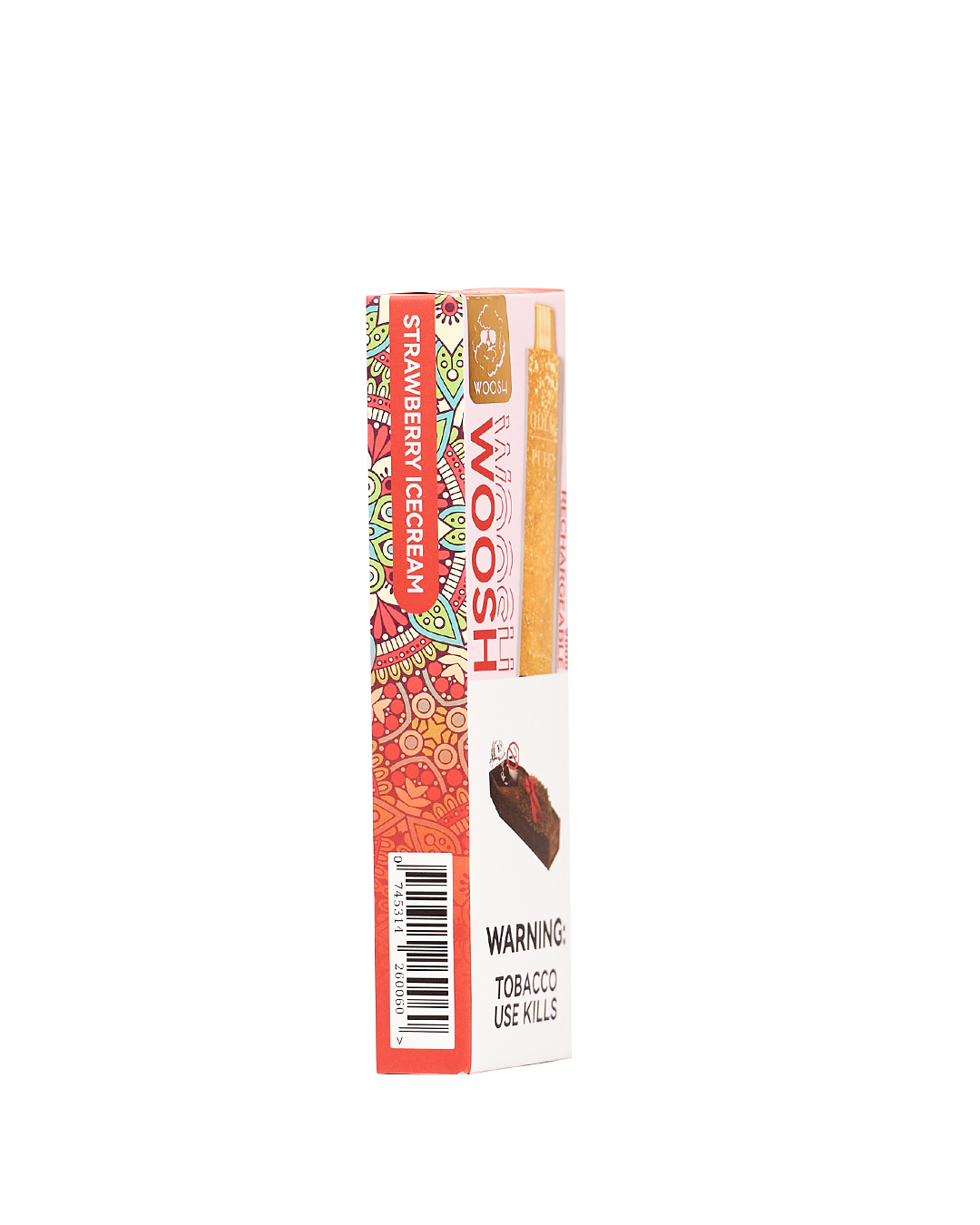 Woosh™️ GOLD Strawberry Icecream 9,000 Puffs