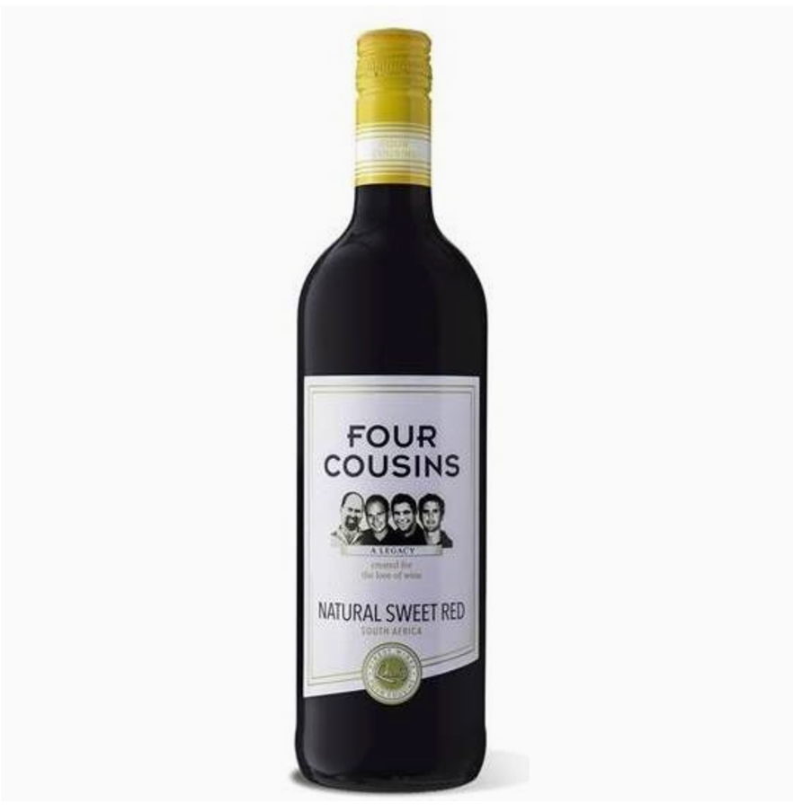 Four Cousins Dry Red Wine