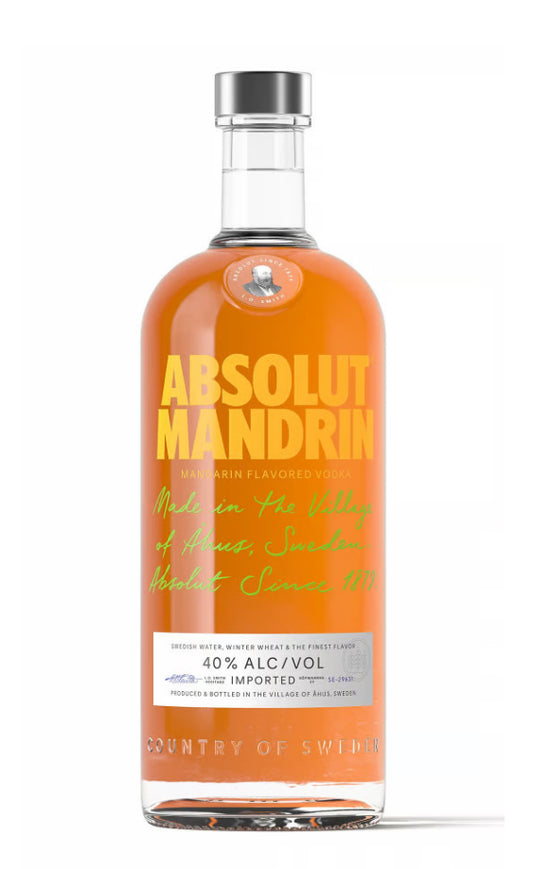 Absolut Mandrin Vodka - 750ml