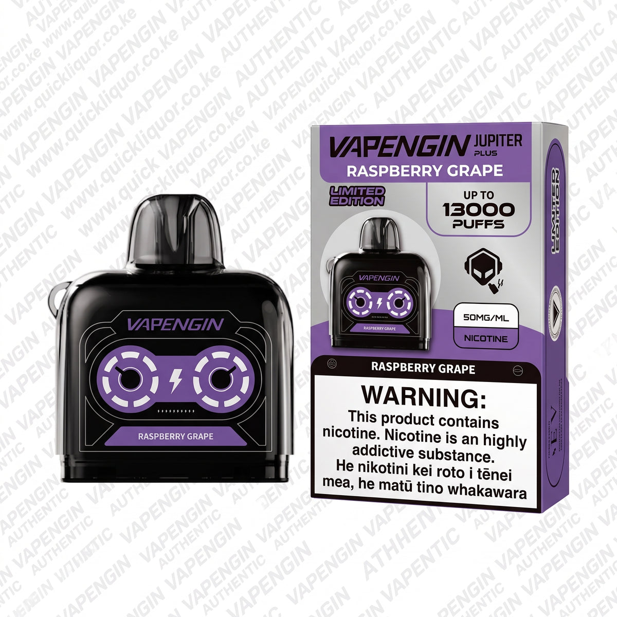 VAPENGIN Jupiter PLUS 13,000 Puffs [POD Only]