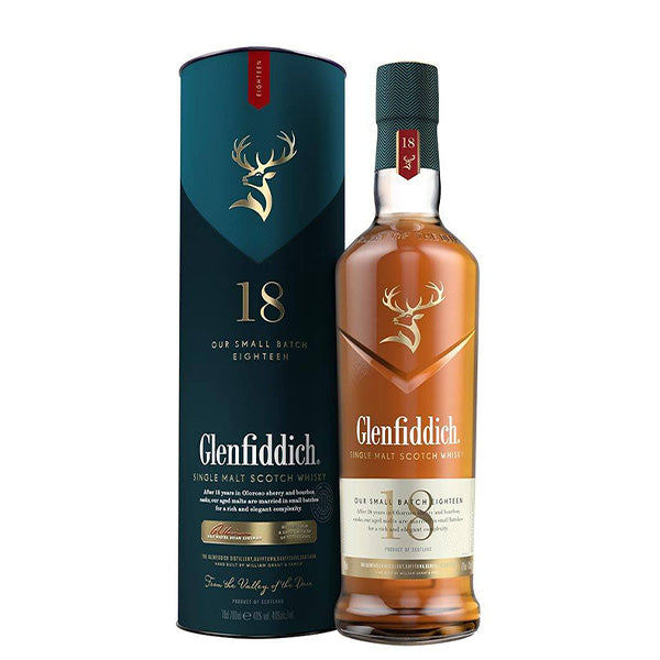 Glenfiddich 18 yrs Single Malt Scotch Whiskey 700ml