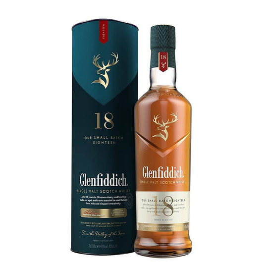 Glenfiddich 18 yrs Single Malt Scotch Whiskey 700ml