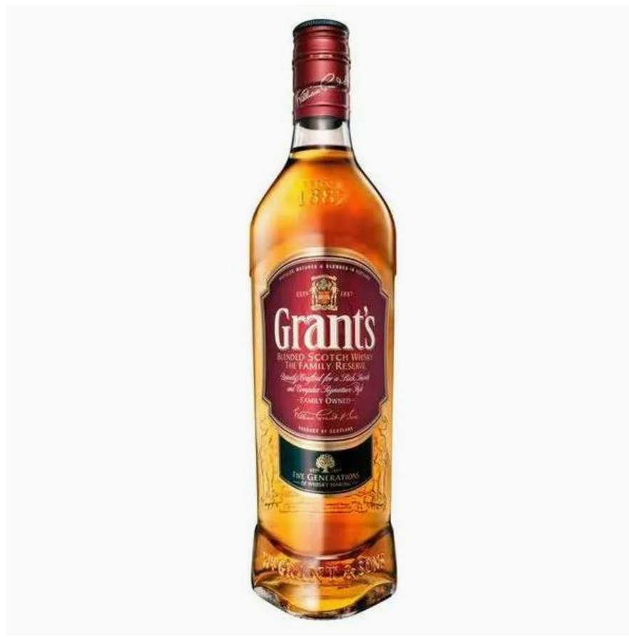 Grants Whiskey 40% 750ml