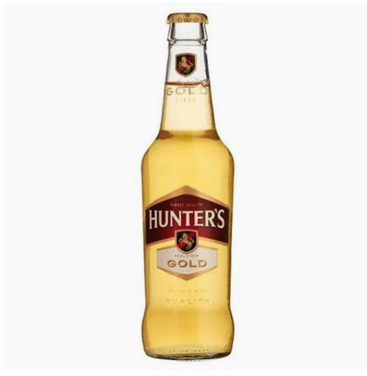 Hunters Gold Dry Cider 330ml (Bottle)