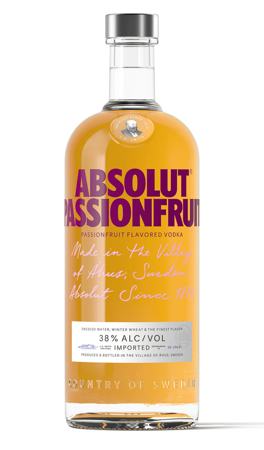 Absolut Passionfruit Vodka - 750ml