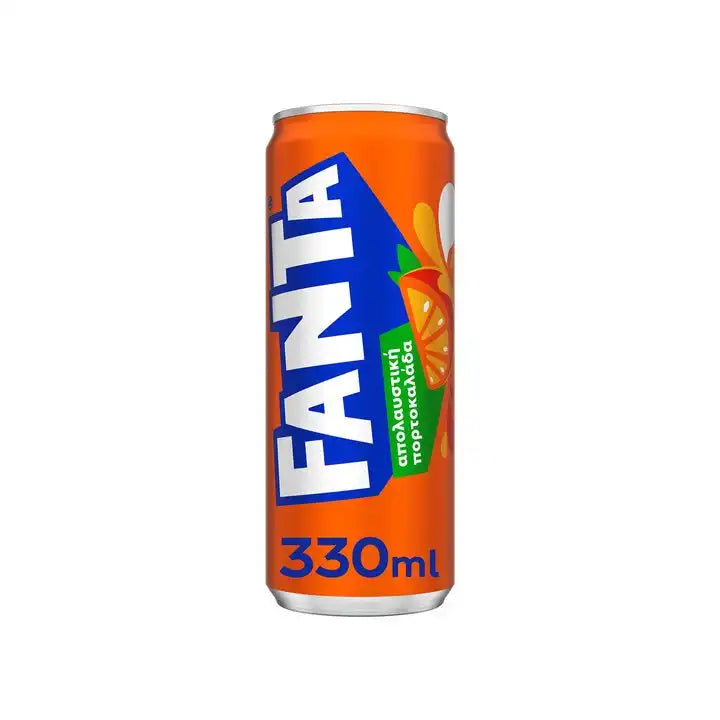 Fanta Orange Can - 330ml