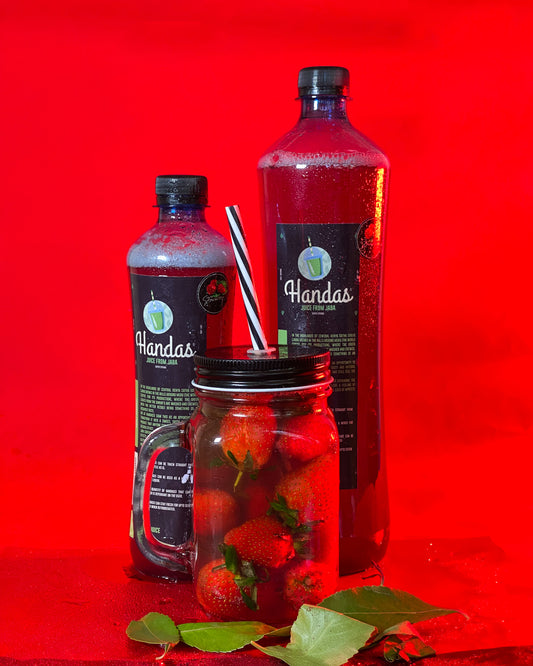 Strawberry Jaba Juice (Distilled) by Handas 500ml
