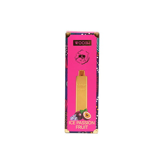 Woosh®️ - Passion Fruit Mint Gold Disposable Vape