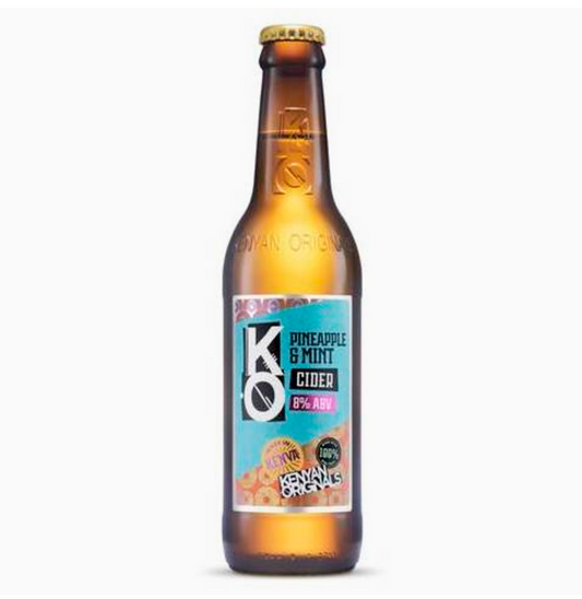 KO Pineapple Mint (Kenya Originals) Cider 330ml Bottle