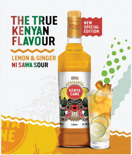 Kenya Cane Lemon & Ginger - 750ml