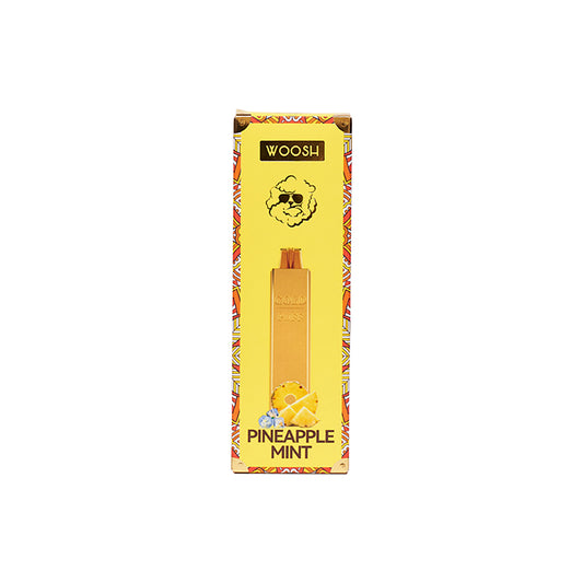 Woosh®️ - Pineapple Mint Gold Disposable Vape