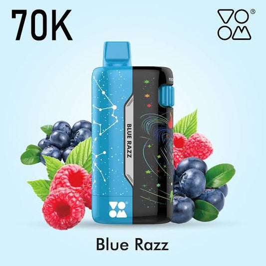 VOOM Meteor 70K Puffs - Blue Razz Ice