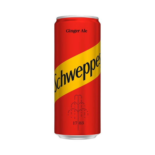 Schweppes Ginger Ale 330ml Can