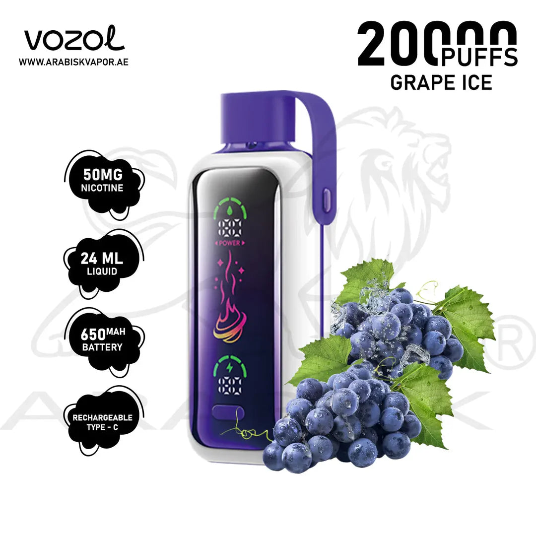VOZOL 20K Puffs Rechargeable Vapes