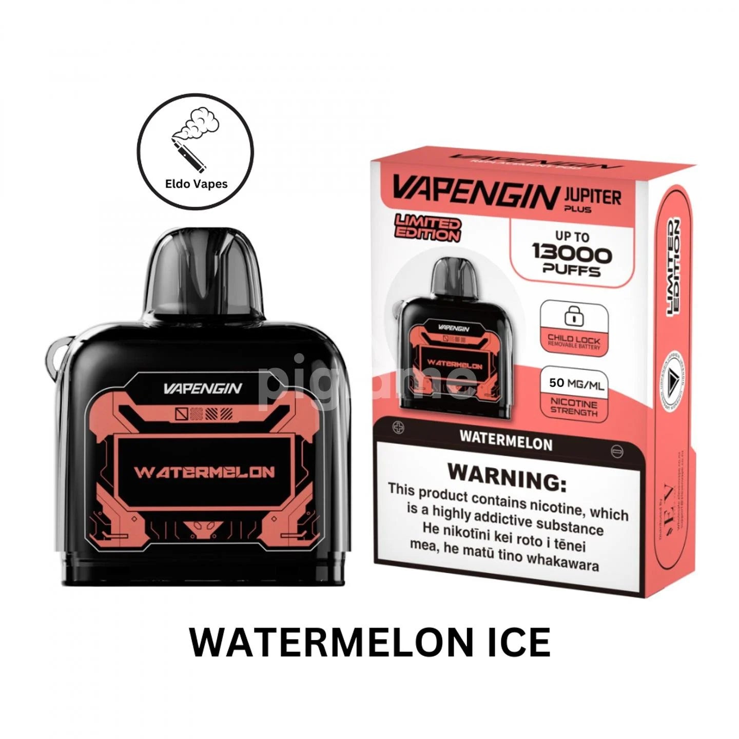 VAPENGIN Jupiter PLUS 13,000 Puffs [POD Only]