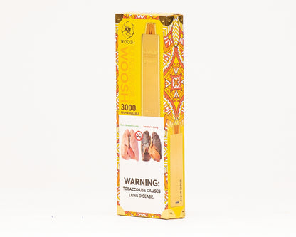 Woosh®️ - Pineapple Mint Gold Disposable Vape