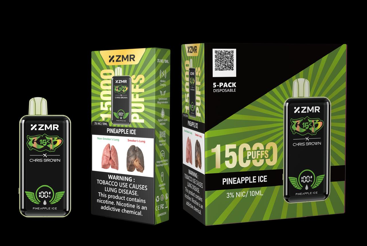ZMR 15,000 puffs - Pineapple Ice